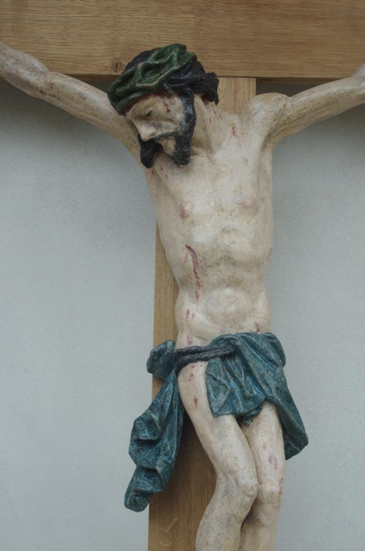 Kristus na kříži Řež