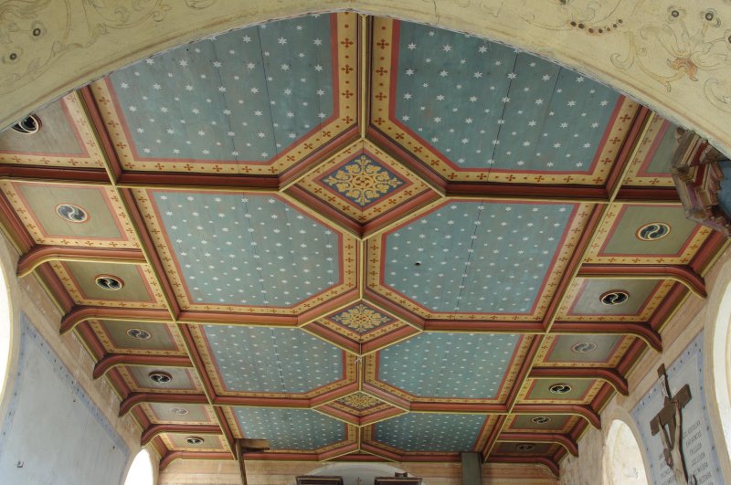 Dřevěný strop, sv. Vavřinec